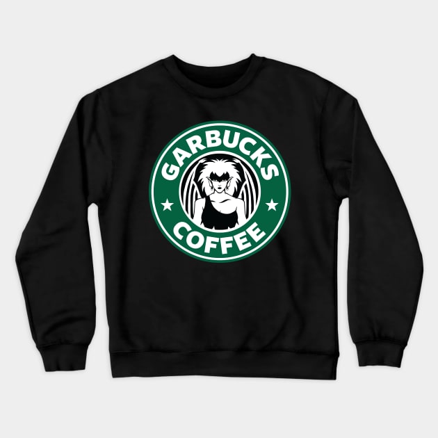 Garbucks Coffee - Demona Crewneck Sweatshirt by Twogargs